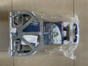 HYUNDAI現代鋁合金折疊小推車(chē)手拉車(chē)拉桿手推車(chē) 配胎紋輪+萬(wàn)向輪 曬單實(shí)拍圖