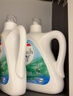 威露士清可新洗衣液松木香18.5斤（3L瓶+2.25L+2L袋x2）除菌除螨除霉味 曬單實(shí)拍圖