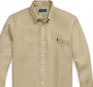 Polo Ralph Lauren 拉夫勞倫 男裝 經(jīng)典版型亞麻襯衫RL19496 250-海濱米色 M 曬單實(shí)拍圖