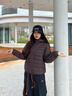 波司登（BOSIDENG）26春季女士鴨絨時(shí)尚短款連帽三防輕薄百搭羽絨服B260135002 焦糖咖色7637-三防面料 M 165/88A 體重約110-120斤 曬單實(shí)拍圖