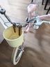 永久（FOREVER）兒童自行車(chē)3-6歲男女小孩自行車(chē)兒童單車(chē)7-12歲兒童車(chē)公主車(chē) 【可愛(ài)薩摩耶-奶昔粉】輻條版 18寸(建議身高115-130cm) 曬單實(shí)拍圖