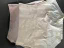 婷美【零染棉】收腹內褲女10A抗菌襠蕾絲透氣高腰提臀收小肚子短褲L 曬單實(shí)拍圖