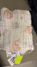 婧麒（JOYNCLEON）嬰兒口水巾毛巾純棉6層紗布小方巾柔軟兒童6條裝 30 Jyp171062 曬單實(shí)拍圖