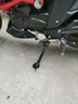 電動(dòng)車(chē)腳撐支架側邊腳架加寬防滑保護套摩托車(chē)撐腳墊邊撐改裝配件 撐腳墊黑色2個(gè)裝+送扳手 曬單實(shí)拍圖
