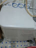 美的（Midea）半自動(dòng)雙桶洗衣機8公斤洗5.5kg脫水雙缸波輪老人簡(jiǎn)易操作品質(zhì)電機小巧不占地租房宿舍必備以舊換新 MP8DS136 雙缸 8kg 曬單實(shí)拍圖