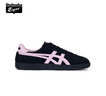 Onitsuka Tiger鬼塚虎新款女款復古德訓鞋 運動(dòng)休閑鞋女鞋 TOKUTEN 1183C254 黑色/粉紅色 36 曬單實(shí)拍圖