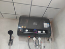 國美（GOME）【免費上門(mén)安裝】電熱水器家用超薄扁桶衛生間廚房陽(yáng)臺儲水式洗澡節能一級能效 50L 2200W 灰色【出水斷電】一級能效+雙防電墻 曬單實(shí)拍圖