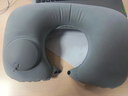 TA按壓充氣u型枕旅行便攜飛機高鐵火車(chē)睡覺(jué)頭枕脖枕護頸神器靠枕 曬單實(shí)拍圖