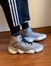 阿迪達斯YEEZY 500 褐砂巖戶(hù)外椰子男女高幫休閑鞋GV7775 42.5碼 曬單實(shí)拍圖