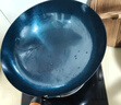 章丘鐵鍋舌尖上的中國手工鍛打物理不粘鍋熟鐵炒鍋無(wú)涂層鐵鍋34cm 曬單實(shí)拍圖