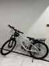 鳳凰官方旗艦店山地自行車(chē)男女士變速單車(chē)青少年學(xué)生越野公路賽車(chē)途瑞 鋼架【輻條】青白色 26寸【適合160-185cm】 24速 曬單實(shí)拍圖