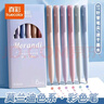 真彩（TRUECOLOR）6色彩色中性筆按動(dòng)式莫蘭迪色系彩筆學(xué)生用ins日系高顏值套裝手帳標記劃重點(diǎn)手賬水筆6支裝1045A 曬單實(shí)拍圖