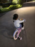 普力圖庫洛米兒童自行車(chē)新款女孩3歲到6歲8-12歲女童寶寶腳踏單車(chē)輔助輪 艾莎+復古車(chē)筐+禮包 98%免安裝 16寸【假一賠四/寶媽推薦】 曬單實(shí)拍圖