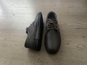 Jeep吉普男鞋春季休閑皮鞋男新品軟底真牛皮英倫商務(wù)正裝鞋潮流休閑鞋 黑色【標準皮鞋碼】 41 曬單實(shí)拍圖