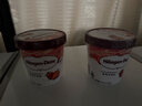 哈根達斯（Haagen-Dazs）經(jīng)典草莓味大桶冰淇淋 473ml/桶 家庭裝 雪糕 曬單實(shí)拍圖