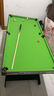 臺球桌可折疊家用兒童小型成人親子室內桌面迷你家庭大號男孩玩具 【配3.2cm球】130CM/長(cháng)腿落地折疊款 曬單實(shí)拍圖