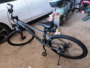 千里達26款M985ELITE山地自行車(chē)禧瑪諾21速油壓碟剎學(xué)生成人通勤單車(chē) 硯石灰- 21速 27.5*17寸 推薦:170-190cm左右 曬單實(shí)拍圖