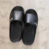 回力拖鞋男夏季新款外穿止滑耐磨居家浴室涼拖鞋子男款學(xué)生宿舍沙灘鞋 黑色 【防滑防臭】 42 曬單實(shí)拍圖