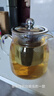 金灶（KAMJOVE）泡茶壺飄逸杯 耐熱玻璃茶具功夫辦公室花茶壺 茶水分離杯茶壺家用 A-02 500ml 曬單實(shí)拍圖