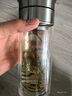 MVVWVV德國玻璃杯茶水分離泡茶杯高端杯男過(guò)濾獨立茶倉雙層男士迷你水杯 【鋼本色200ml】升級款茶水分離防燙 曬單實(shí)拍圖