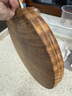 木雅軒正宗鐵木砧板家用菜板圓形菜墩實(shí)木整木抗菌加厚案板切菜板 曬單實(shí)拍圖
