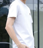 皮爾卡丹高端絲光棉短袖t恤男士夏季新款圓領(lǐng)刺繡寬松商務(wù)休閑保羅打底衫 2016白色 L 17050適合120-140斤 曬單實(shí)拍圖