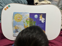 小天未來(lái)繪本閱讀架兒童閱讀支架寶寶看書(shū)支架床上學(xué)習桌可升降落地書(shū)立架書(shū)本可折疊花生桌讀書(shū)架學(xué)繪臺 曬單實(shí)拍圖