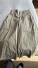 優(yōu)衣庫合作款/女裝男裝棉質(zhì)裙褲/休閑褲褲子483042 31 米色 M 曬單實(shí)拍圖