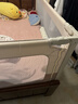 InnoTruth嬰諾三面裝床圍欄安全擋嬰兒床上防護欄防摔撞1.8x2米嬰幼兒床邊 【7代童鎖升級款+床頭桿】1.8+2+2米 曬單實(shí)拍圖