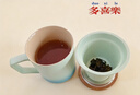 叁旬（sanxun） 知行陶瓷泡茶馬克杯帶蓋過(guò)濾水杯女男辦公室茶水分離杯子定制 知行馬克杯【湖蘭釉】 曬單實(shí)拍圖