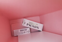 普拉達（PRADA）唇膏藍色口紅001莫測藍 潤唇膏滋潤生日禮物送女友送閨蜜 曬單實(shí)拍圖