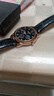 【網(wǎng)紅爆款】商務(wù)腕表石英運動(dòng)表休閑皮帶男女手表 黑色 曬單實(shí)拍圖