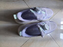 特步（XTEP）兒童氫風(fēng)5.0小標多色透氣旋鈕扣輕跑鞋 淡紫色/雪青紫 36 曬單實(shí)拍圖
