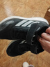 阿迪達斯（adidas）防滑輕便耐磨新款大童透氣休閑運動(dòng)鞋 IE8574黑色 曬單實(shí)拍圖
