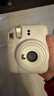 富士（FUJIFILM）instax  mini12 一次成像 立拍立得相機 mini12 茉莉白 套餐七（官方標配+相機包+相冊+白邊相紙10張） 曬單實(shí)拍圖