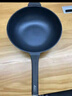 愛(ài)仕達（ASD）炒鍋32cm藍鉆不粘鍋家用耐磨加厚磁通底炒菜鍋通用CL32A21WG 曬單實(shí)拍圖