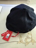 貓人帽子男春秋季羊毛保暖男士鴨舌帽大頭圍品牌棒球帽閉口帽子 黑色 曬單實(shí)拍圖