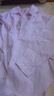 優(yōu)衣庫女裝棉質(zhì)寬松襯衫/長(cháng)袖襯衣26春夏新款483880 10 水粉色(條紋) L 曬單實(shí)拍圖