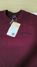 古先森美式重磅300g印花短袖t恤男夏季圓領(lǐng)打底衫寬松潮牌休閑半袖體恤 安可拉紅 L 【130-150斤】 曬單實(shí)拍圖