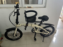 Jeep吉普折疊自行車(chē)帶娃母子車(chē)20寸男女城市通勤折疊車(chē)親子車(chē)-愛(ài)L200 胡椒白【車(chē)+寶寶座椅】經(jīng)典款-鋁合金車(chē)架 20寸（建議身高145-185CM） 7速 曬單實(shí)拍圖