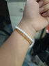 京潤珍珠手鏈女淡水珍珠手串基礎百搭彈力繩少女款生日禮物送愛(ài)人 曬單實(shí)拍圖