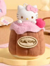 名創(chuàng  )優(yōu)品（MINISO）Hello Kitty凱蒂貓下午茶香薰毛絨盲盒掛件擺件玩具生日禮物 單盒 曬單實(shí)拍圖