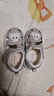 牧童兒童涼鞋寶寶學(xué)步鞋女夏鏤空透氣機能鞋嬰兒防撞鞋子男 奶油灰22 曬單實(shí)拍圖