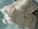 歐迪芬睡衣女士帶胸墊夏季薄款蕾絲仿真絲冰絲吊帶短褲可外穿家居服L 曬單實(shí)拍圖