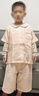 全棉時(shí)代25年春夏季新款兒童100%棉雙層紗布家居服男女孩寶寶睡衣褲套裝 超凡粉橘 女款 130 曬單實(shí)拍圖