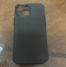 奶小鴨 適用蘋(píng)果13mini手機殼 iphone13mini保護套鏡頭全包超薄透明磨砂防摔軟殼男女款 深空黑 曬單實(shí)拍圖