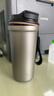 京東京造 鈦健康咖啡杯【內外純鈦】保溫便攜隨行高檔送禮水杯 灰520ml 曬單實(shí)拍圖