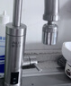 奧克斯（AUX）電熱水龍頭熱水器加熱水龍頭快速熱水變頻恒溫廚房下進(jìn)水 【大屏數顯】+不銹鋼機身+漏保插頭+萬(wàn)向噴頭 曬單實(shí)拍圖