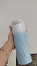 星巴克（Starbucks）藍色薯條杯不銹鋼吸管保溫保冷杯473ml泡茶水杯子女女神節禮物 曬單實(shí)拍圖