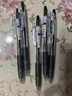 百樂(lè )（PILOT）【熱門(mén)商品】JUICE果汁筆按動(dòng)黑色中性筆高顏值0.5簽字筆黑筆水性筆學(xué)生考試刷題辦公用品文具 5支 曬單實(shí)拍圖